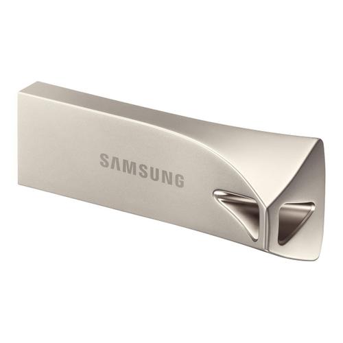 Samsung BAR Plus MUF-64BE3 - Clé USB - 64 Go - USB 3.1 Gen 1 - champagne d'argent