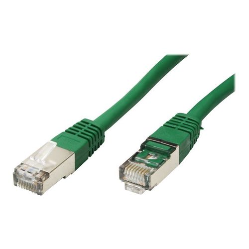VALUE - Cordon de raccordement - RJ-45 (M) pour RJ-45 (M) - 7 m - SFTP - CAT 6 - vert