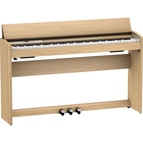 Roland F701-La - Piano Numérique Meuble - Chêne Clair