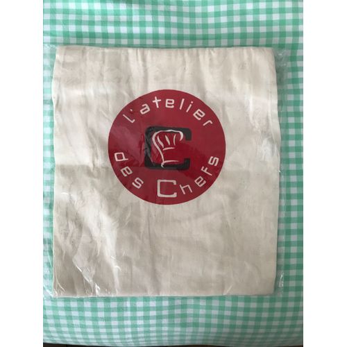 Tablier De Cuisine En Coton Écru L'atelier Des Chefs