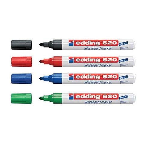 Edding 620 Whiteboard Pack 4004764919055 Lot Marqueur Tableau Blanc Feutre Marker Bureau Effacable Erase Scolaire Ardoise Comasound Kartel Csk Online