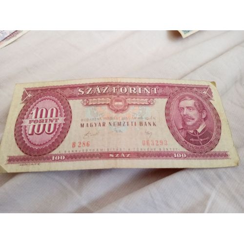 Billet 100 Forint Hongrie