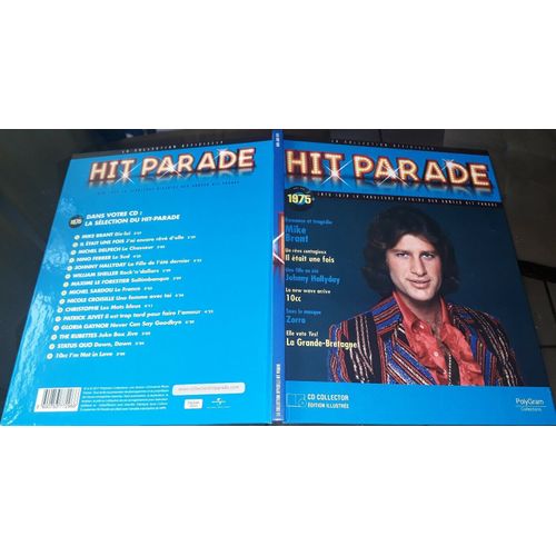 Hit Parade Rare Test Livre Et Cd Mike Brant Johnny Hallyday Patrick Juvet ......