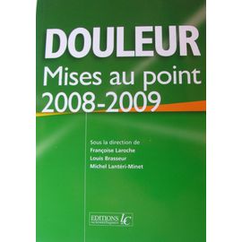 Douleur Mises Au Point 2008-2009