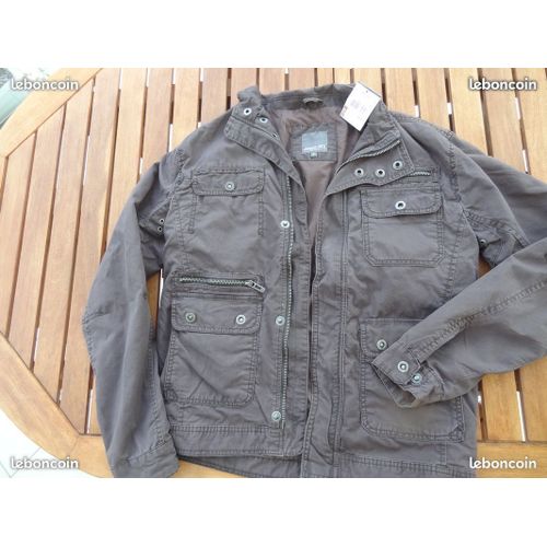 Neuf Avec Étiquette - Blouson Sergio Vitti Casual Marron Taille S