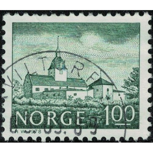 Norvège 1978 Oblitéré Used Manor House Manoir Austratt Austrat Su