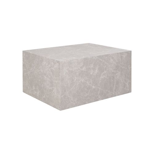 Table Basse Style Contemporain 80 Cm Beige
