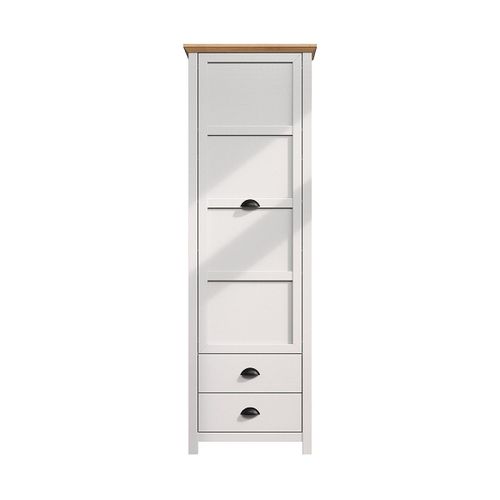 Armoire D'entrée 1 Porte Et 2 Tiroirs L65 Cm