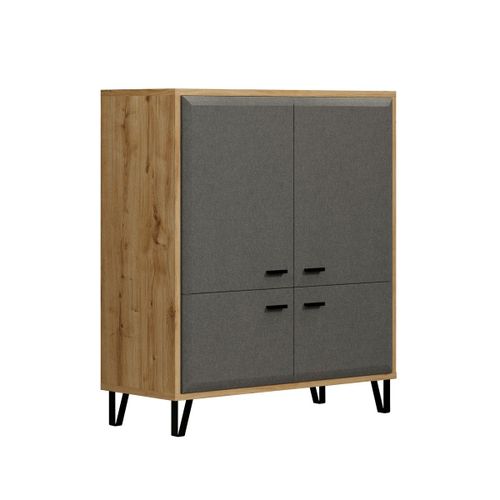 Buffet Haut 4 Portes L98 Cm