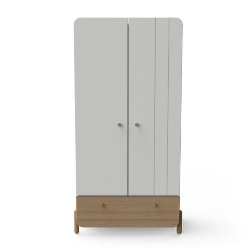Armoire 2 Portes Ouvrantes Et 1 Tiroir H187,6 Cm