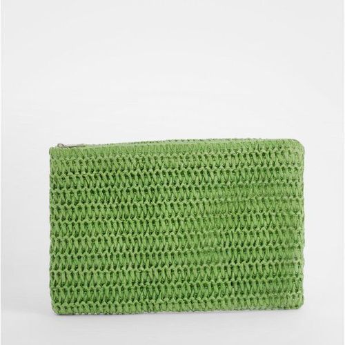Pochette De Costume Pailletée - Vert - One Size