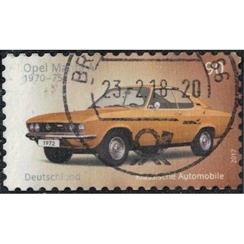 Allemagne 2017 Oblitéré Used Véhicule Automobile Voiture Opel Manta A Y&t De 3089 Su