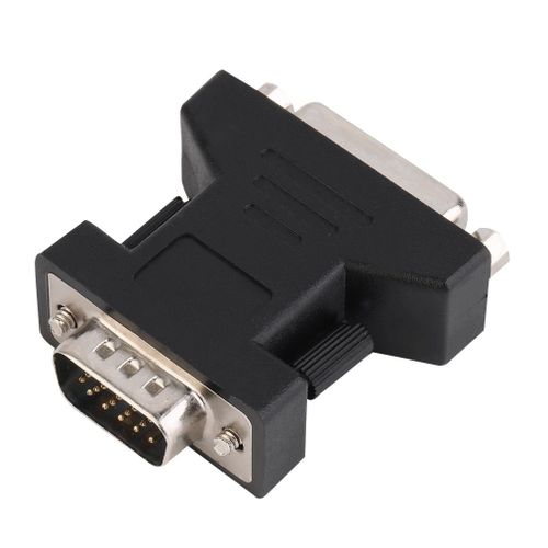Le plus récent DVI(24 + 5) double lien femelle vers VGA 15 adaptateur de moniteur mâle convertisseur pour HDTV
