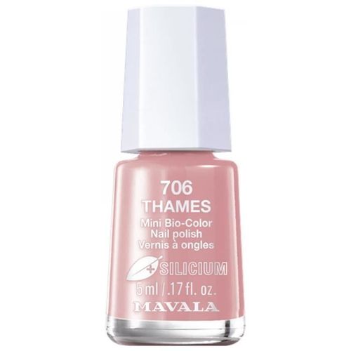 Mavala - Mini Bio Color + Silicium Thames, 5 Ml Vernis A Ongles 