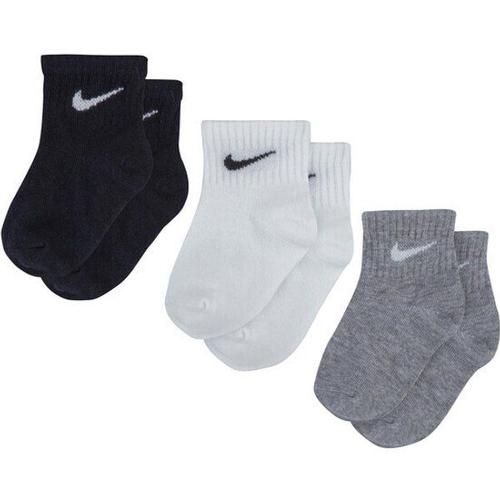 Chaussettes Bébé Garçon Core Swoosh Gripper (X3)