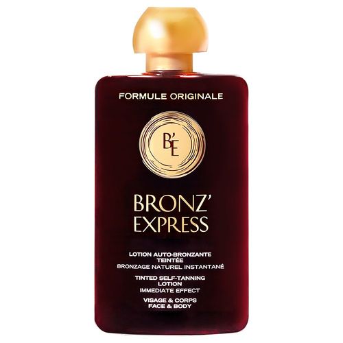 Lotion Auto-Bronzante Teintée Originale - Bronz'express - Auto-Bronzant Teinté Corps Et Visage 