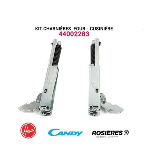 Kit Charnières porte Four, cuisinière - 44002283 - n° 3782 CANDY ROSIERES HOOVER