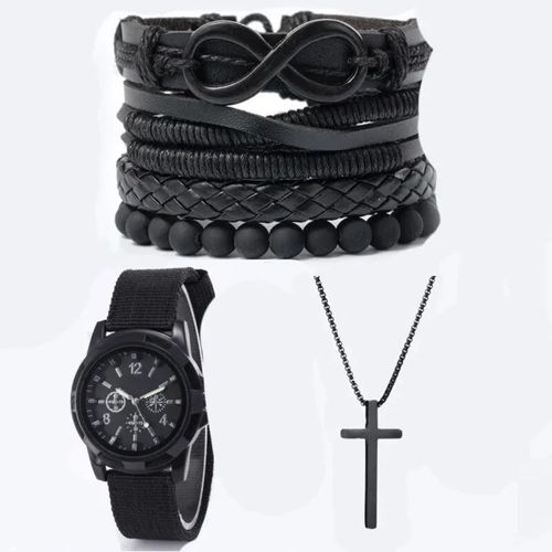Montre + Bracelet + Collier 
