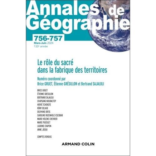Le Rôle Du Sacré Dans La Fabrique Des Territoires