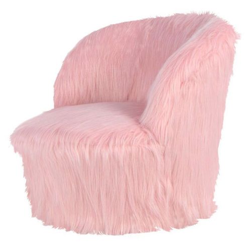 Paris Prix - Fauteuil Enfant Design "Nanny" 47cm Rose