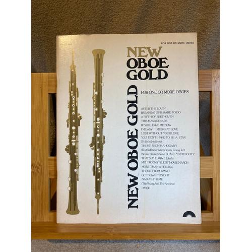 New Oboe Gold Partition Trios Hautbois Columbia Pictures Publication 1977