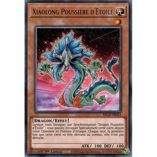 Yu-Gi-Oh ! Xiaolong Poussière D'étoile Kico-Fr033 Rare