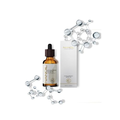 Sérum Pour Le Visage À Lacide Hyaluronique Nanoil Hyaluronic Face Serum 50ml - Sérum Illuminateur, Lissant Et Ultra-Hydratant À Lacide Hyaluronique 