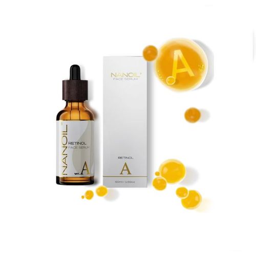Sérum Pour Le Visage Au Retinol Nanoil Retinol Face Serum 50ml - Sérum Pour Le Visage Lissant, Anti-Âge Et Liftant À La Vitamine A 