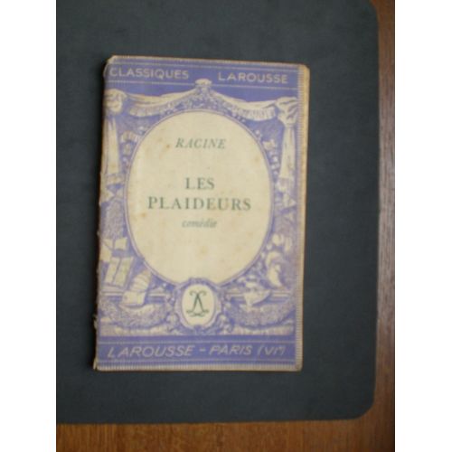 Les Plaideurs Préface Guirand 1935