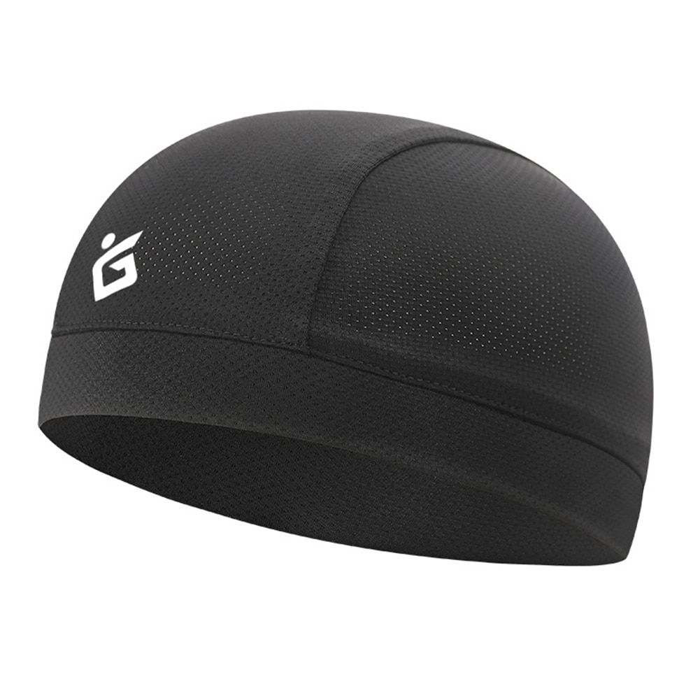 Chapeau De Sport Avec Tête De Mort, Casquette De Course, De Randonnée, Vtt, Moto, Été, Respirant, Léger, Anti-Transpiration - Noir