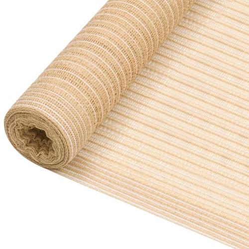 Vidaxl Filet Brise-Vue Beige 1x50 M Pehd 75 G/M²