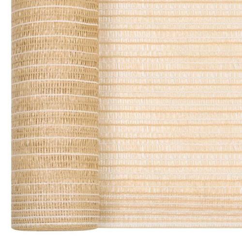 Vidaxl Filet Brise-Vue Beige 1,8x25 M Pehd 75 G/M²