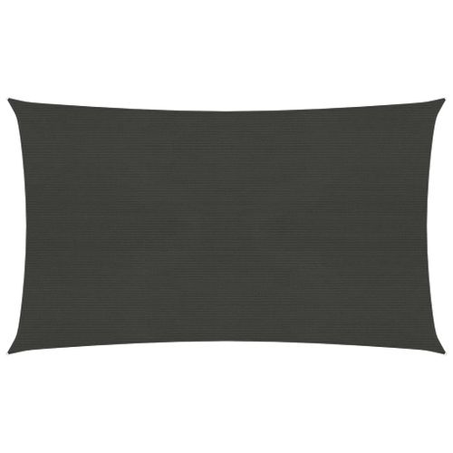 Vidaxl Voile D'ombrage 160 G/M² Anthracite 5x8 M Pehd