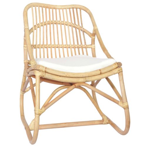 Vidaxl Chaise En Rotin Lin