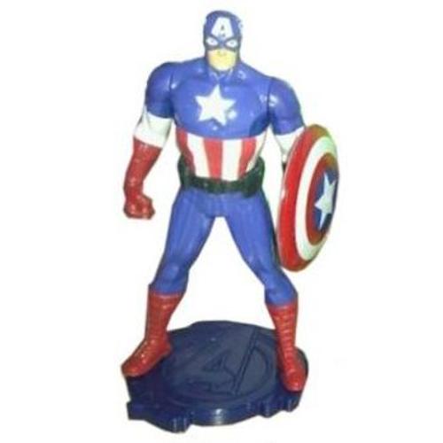 Figurine Captain America - Série Avengers Marvel Assemble (Maxi Kinder 2014)