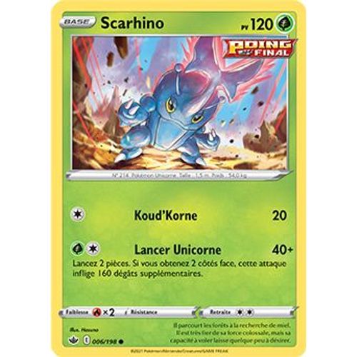 Scarhino - 006/198 - Règne De Glace