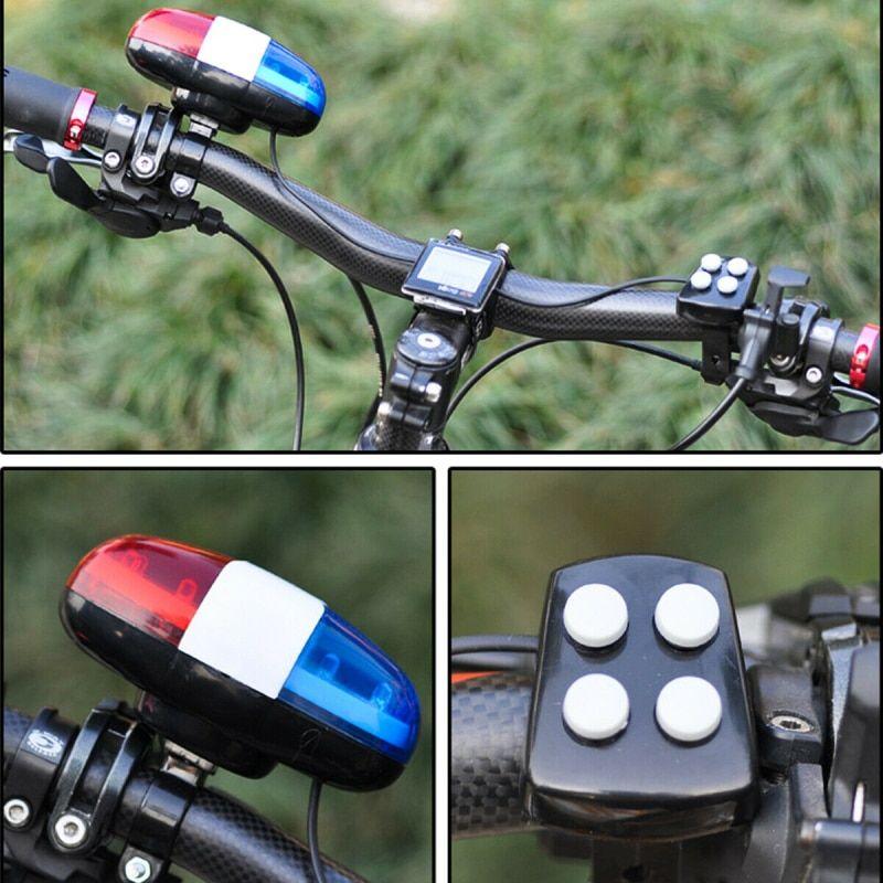 B5 - Bicycle 6 Clignotant Led 4 Sons De Sirne De Police Tro... - 2