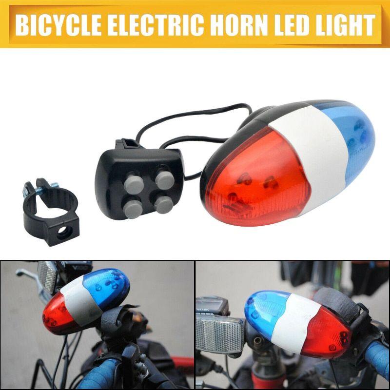 B5 - Bicycle 6 Clignotant Led 4 Sons De Sirne De Police Tro... - 3