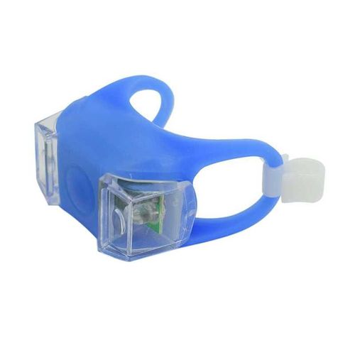 Bleu - Mini Feu De Sécurité Étanche En Silicone, Phare Avant Et Arrière De Bicyclette