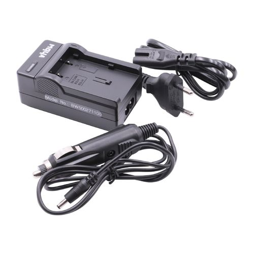 vhbw Chargeur de batterie compatible avec Canon BP-2L12, BP-2L13, BP-2L14, BP-2L18, BP-2L5, NB-2L, NB-2L18, NB-2LH caméra, DSLR, action-cam