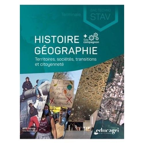 Histoire Géographie Tle Bac Technologique Stav - Territoires, Sociétés Et Citoyenneté