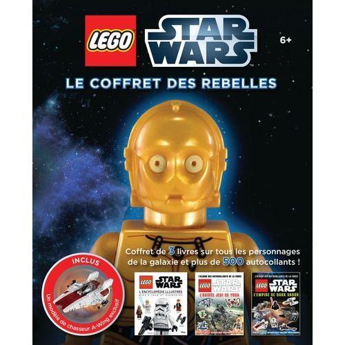 Lego Star Wars, Le Coffret Des Rebelles - Avec 1 Encyclopédie Illustrée, 2 Albums Autocollants Et Un Modèle De Chasseur A-Wing Exclusif