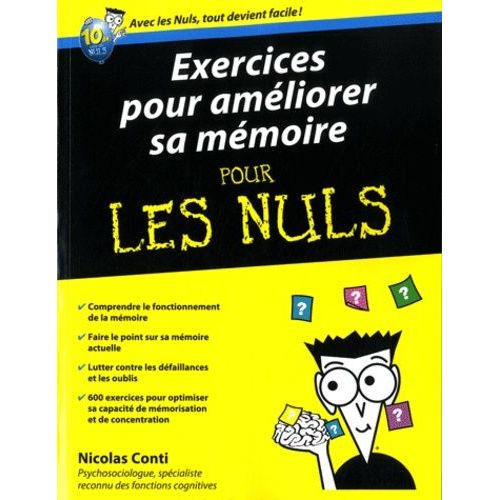 Exercices Pour Améliorer Sa Mémoire Pour Les Nuls