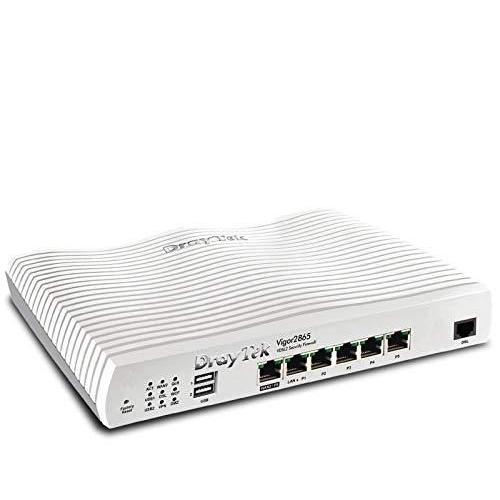 Draytek Routeur filaire Vigor 2865 Supervectoring Modem Security Firewall VPN Routeur AnnexB