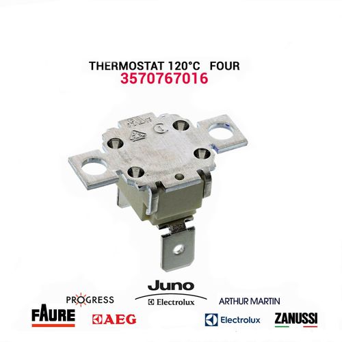 Thermostat 120C - 3570767016 - Four ELECTROLUX FAURE ZANUSSI ZANKER AEG