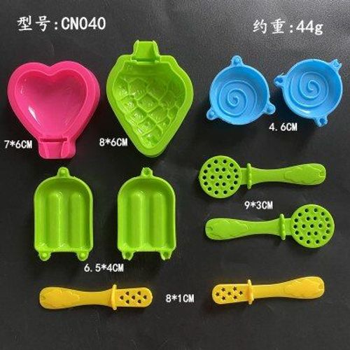 Moule En Plasticine Pour Enfants, Bricolage, Pâte À Modeler, Animal Dinosaure, Pâte À Modeler, Jouets Pour Enfants, Cadeaux - Bleu Ciel