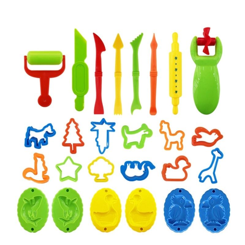 Moule En Plasticine ducatif Pour Enfants, Kit De Pte  Mod... - 3