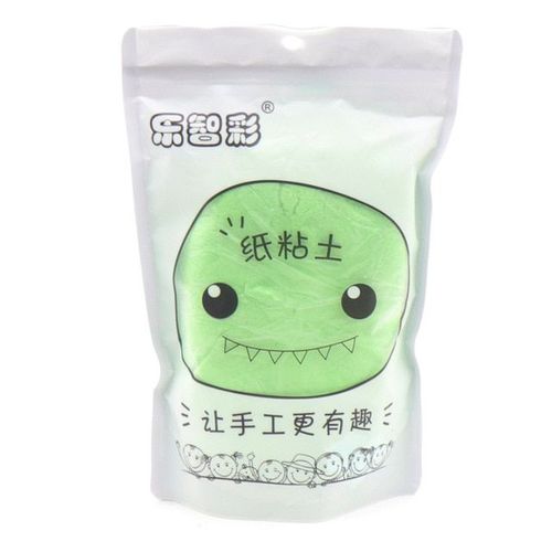 Nouveau 100g Bricolage Monstre D'argile Assez Grand Volume Kaolin Papier Doux Argile Pâte À Modeler Dessin Boue Polymère Jouet Pour Enfants