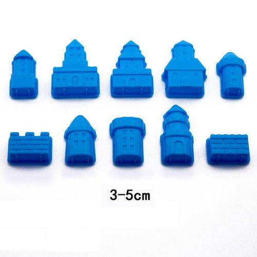Kits De Construction De Maquettes Portables, Jouets Pour Enfants, Jouets De Plage, Château, Sable, Argile, Moule, Pyramide, 23 Styles