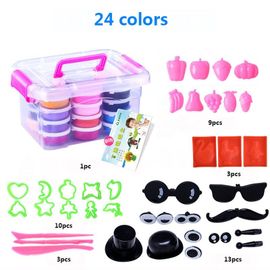 Pâte À Modeler Polymère Super Légère Et Intelligente Pour Enfant, Argile À Modeler En , À Faire Soi Même, Jouet Éducatif D'apprentissage, - 24 Colors2